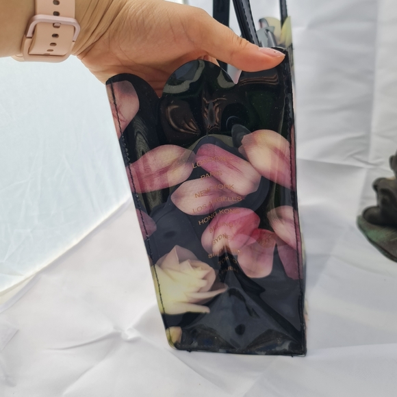 Ted Baker 'Icon Bag' Small Vinyl Shopper Tote - Picture 4 of 4